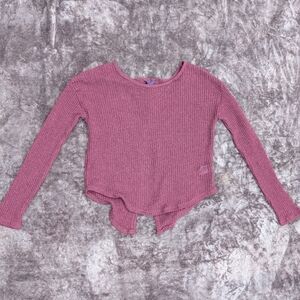 Aeropostale Maroon Knit‎ Sweater